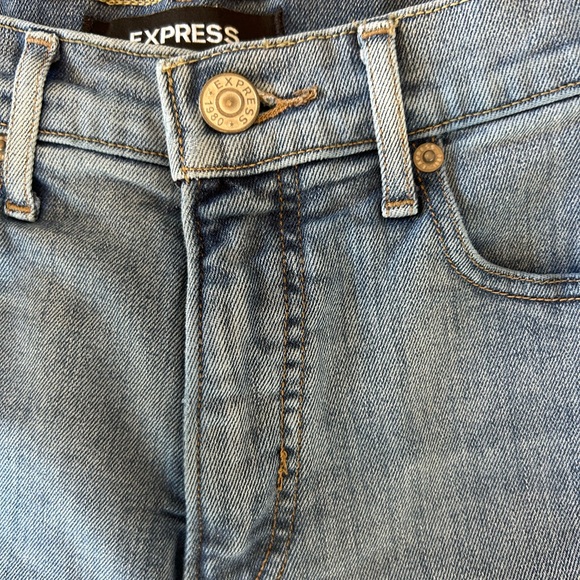 Express Straight Super High Rise jeans - Picture 3 of 3